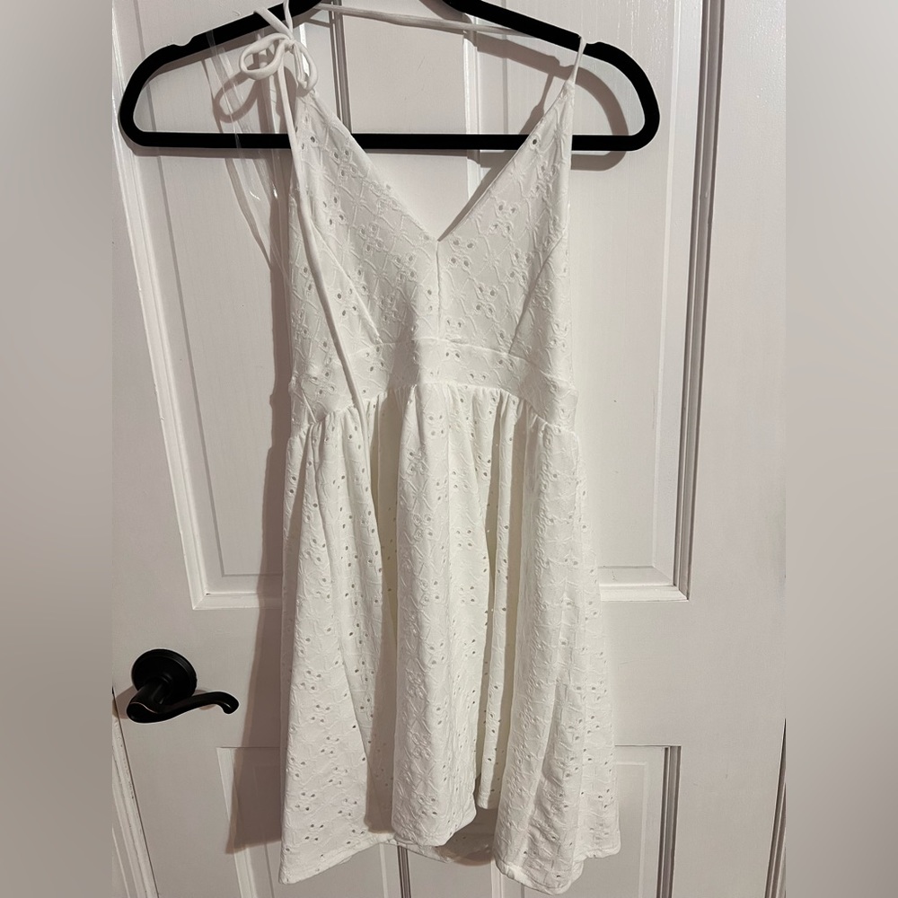 White dress